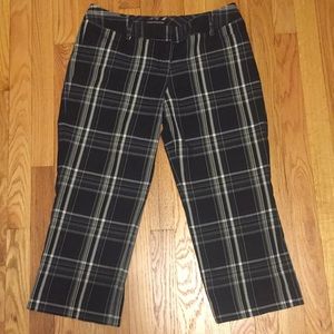 Express Design Studio plaid capris